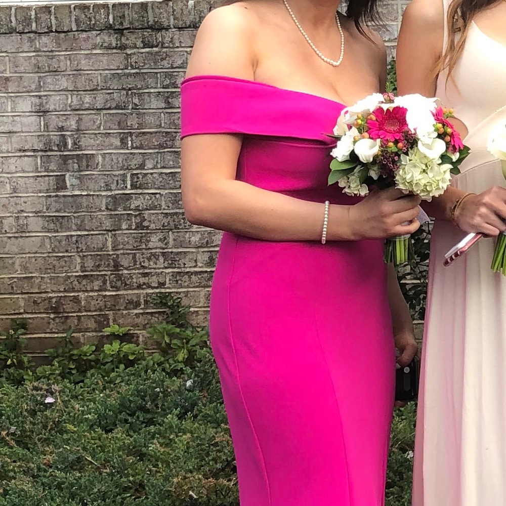 Beautiful Fuschia Prom Dress